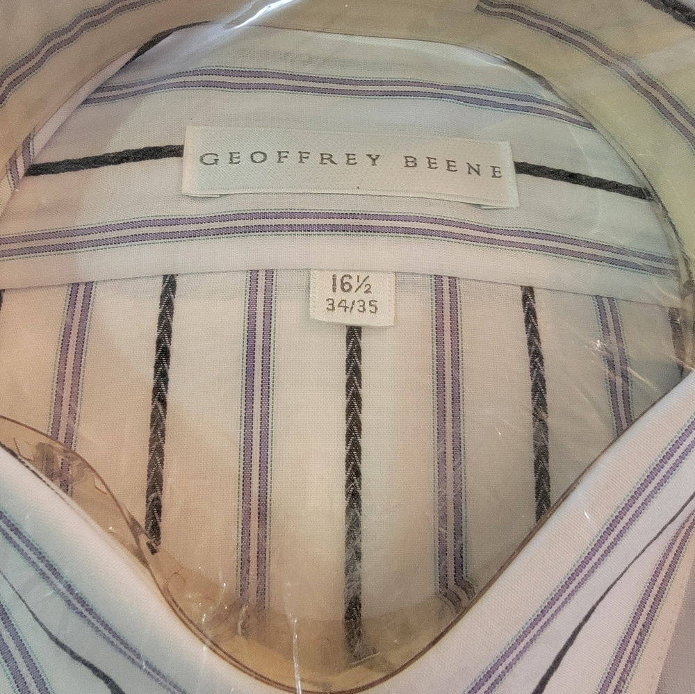 NWT Geoffrey Beene Men's dress shirt